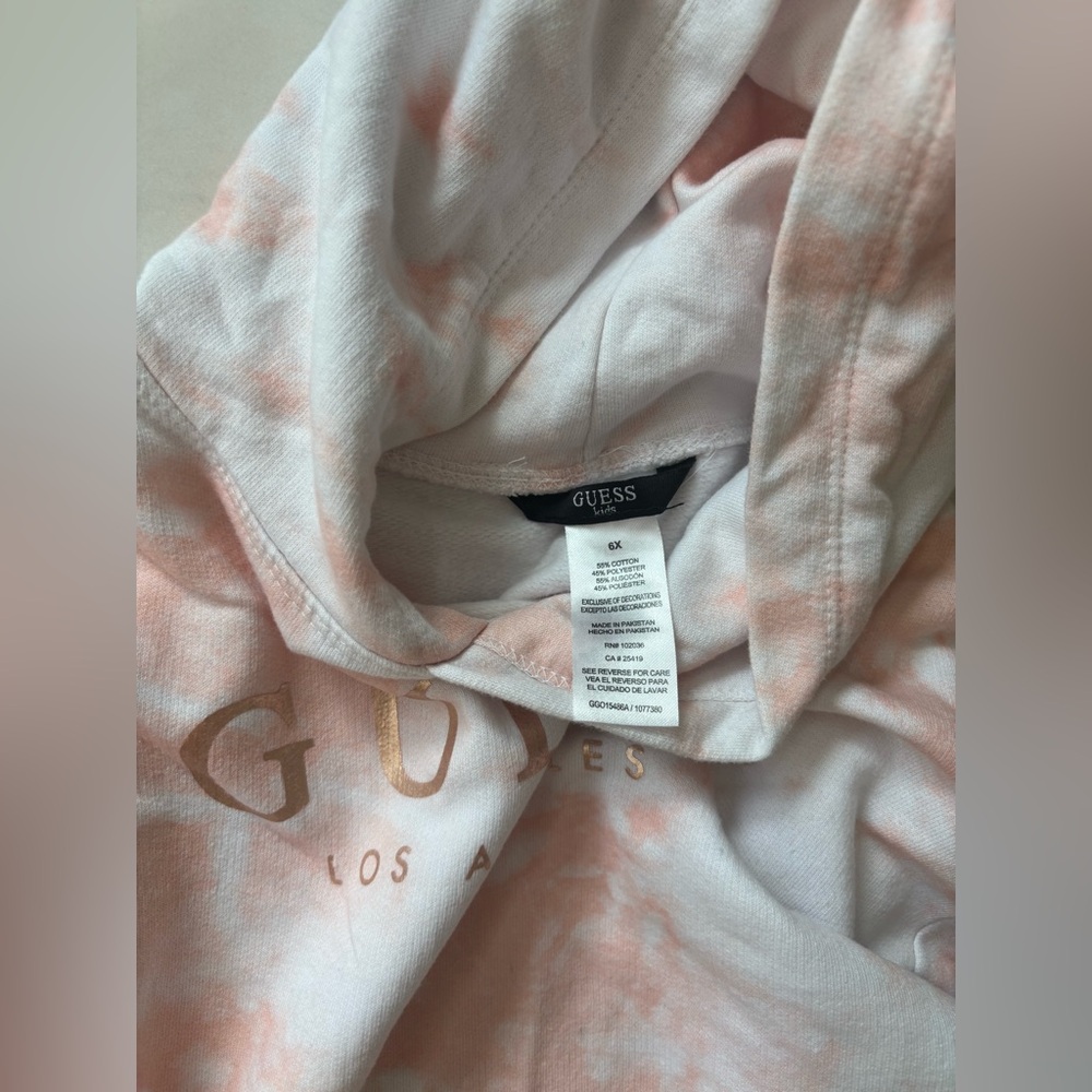 Guess Kids Pink and White Tie-Dye Set - Picture 8 of 8